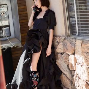 selkie black dress Simkhai Selkie Dress in Black